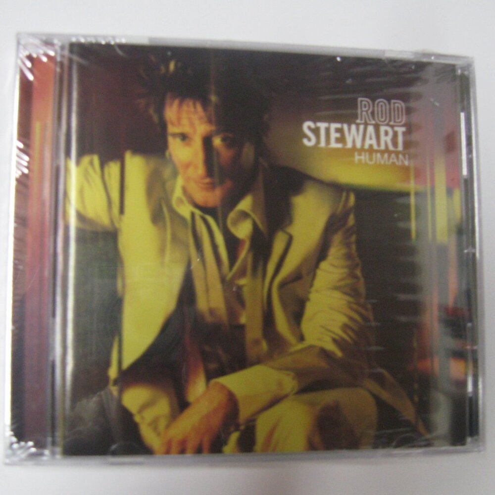 Rod Stewart Human CD New in shrink wrap